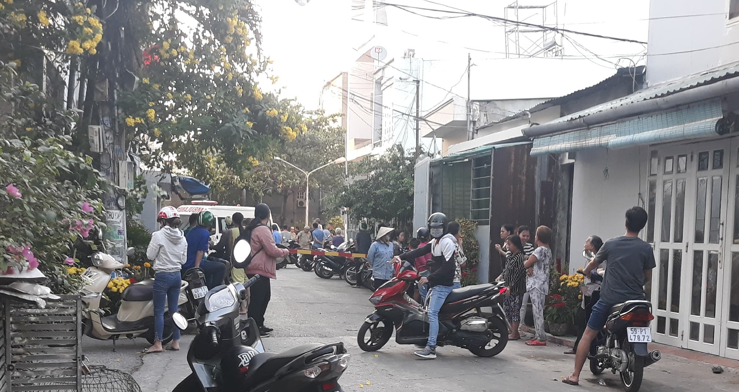 9X thiet mang khi roi tu tang thuong chung cu o Sai Gon hinh anh