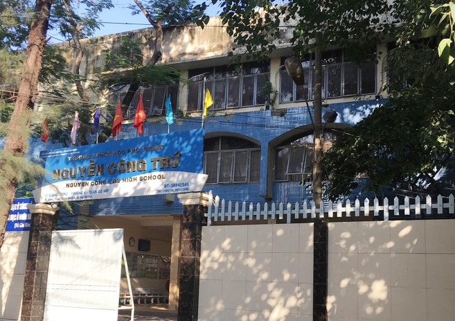 No binh gas khi thi nau an, 2 hoc sinh Sai Gon bi thuong hinh anh