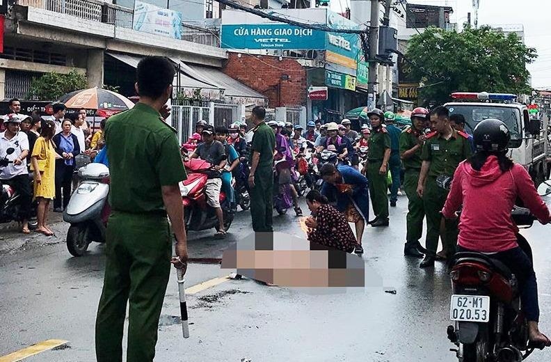 Co gai 16 tuoi tu vong khi va cham oto tai o Sai Gon hinh anh