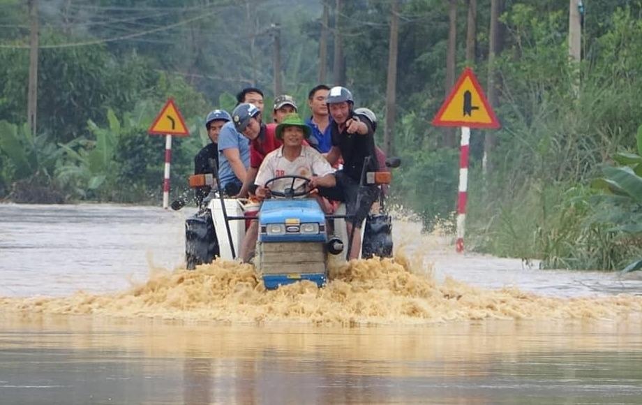 9 xa o Dong Nai ngap sau do mua va su co thuy dien hinh anh