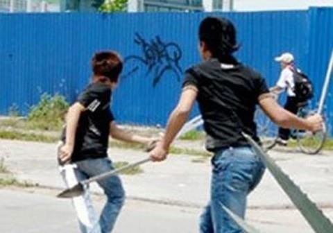 An mang sau khi day ban gai tap lai xe hinh anh