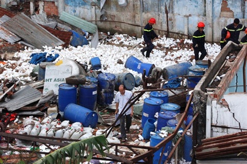 Danh tinh 2 nan nhan tu vong sau vu no tai Lilama Tu Ky hinh anh