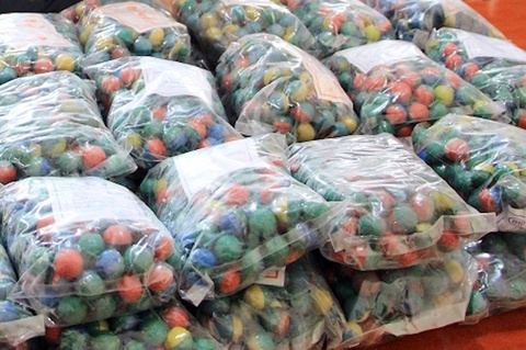 Cho 15 kg phao di ban kiem loi, nam thanh nien bi tam giu hinh anh