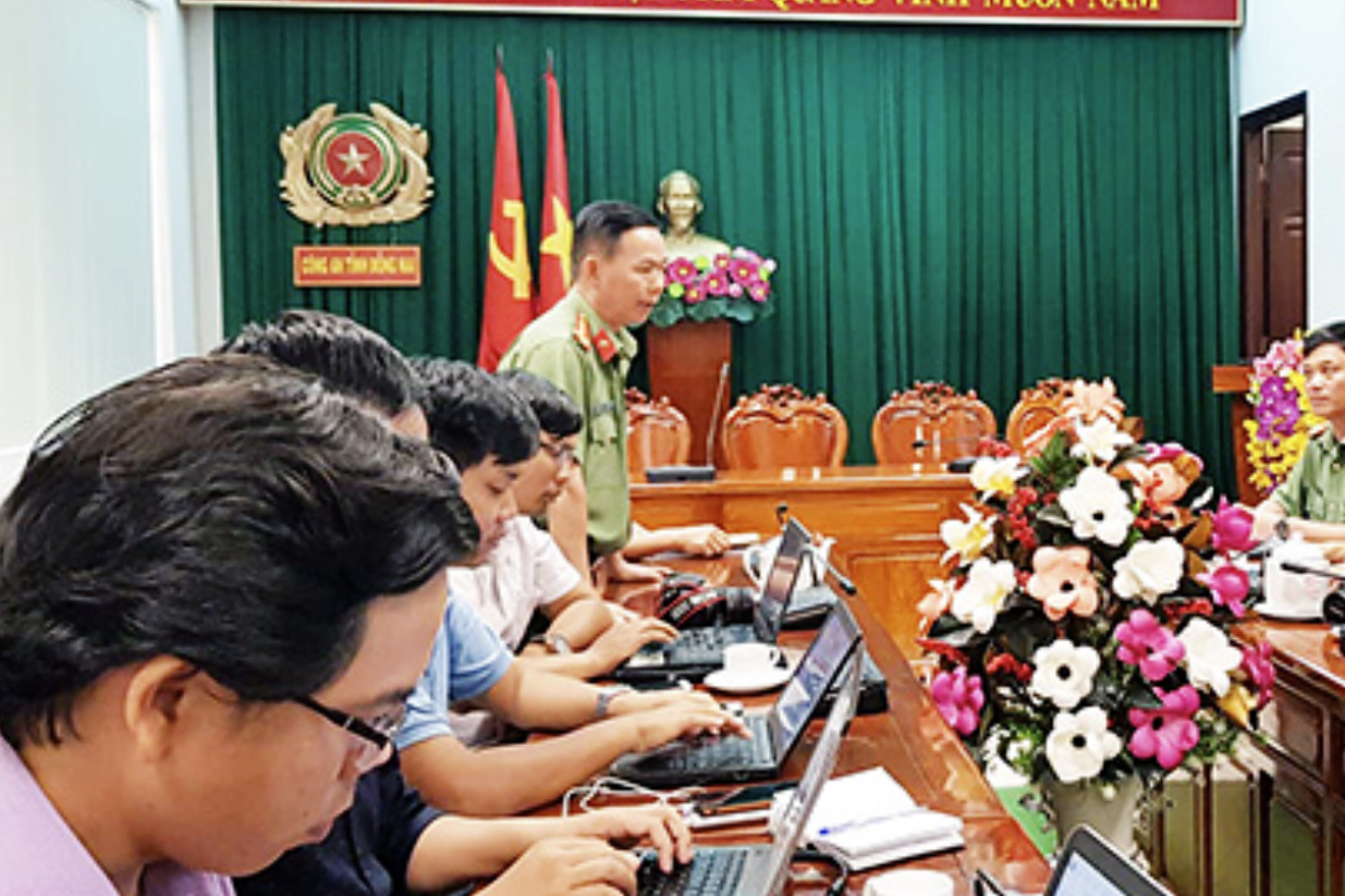 Cong an Dong Nai anh 1