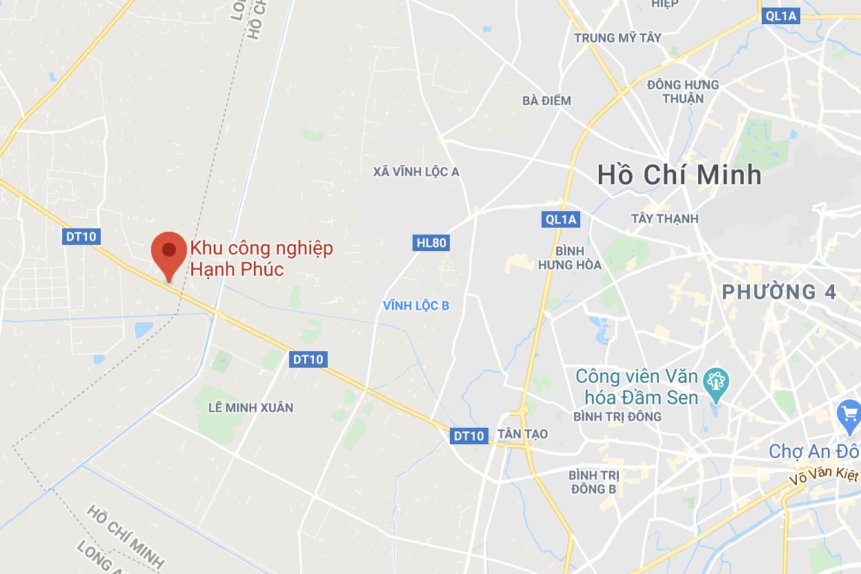 chay cong ty o Long An anh 2