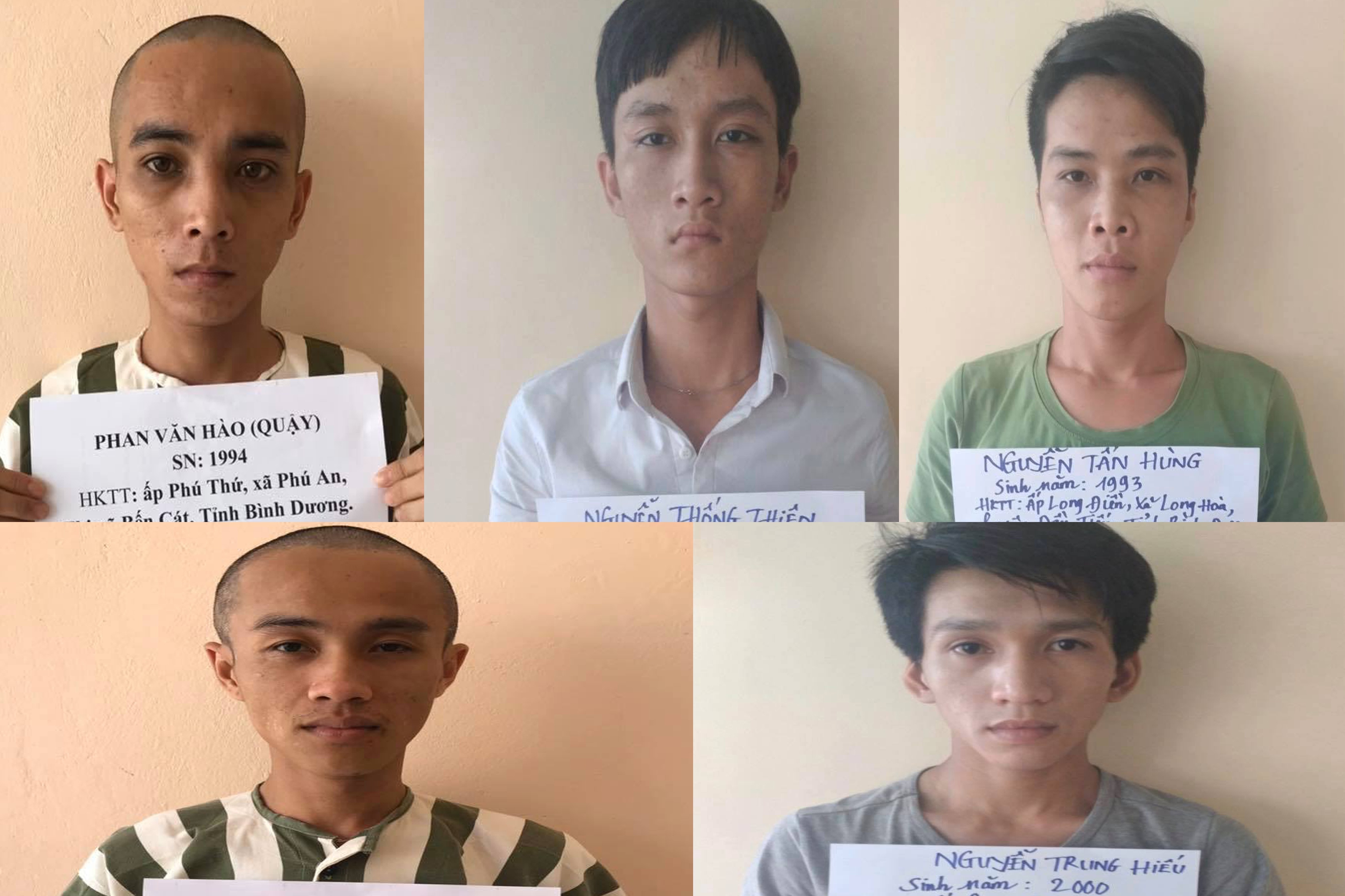 Bat bang nhom gay hang chuc vu trom, cuop o Binh Duong hinh anh