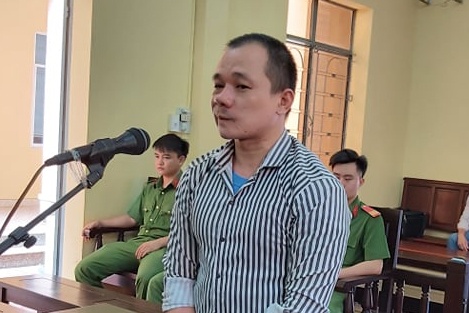 Ke chem trung uy cong an o Ba Ria - Vung Tau linh an hinh anh