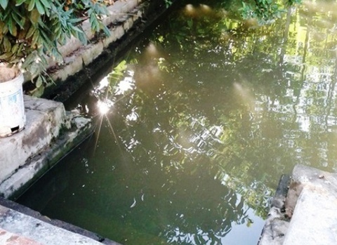 Hai chi em tu vong o ho nuoc gan nha hinh anh