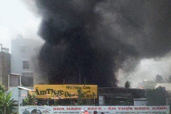 Chay nha hang o TP.HCM hinh anh