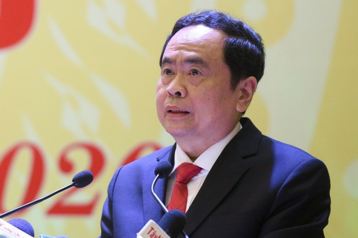 Bi thu Trung uong Dang Tran Thanh Man du Dai hoi Dang bo Tay Ninh hinh anh