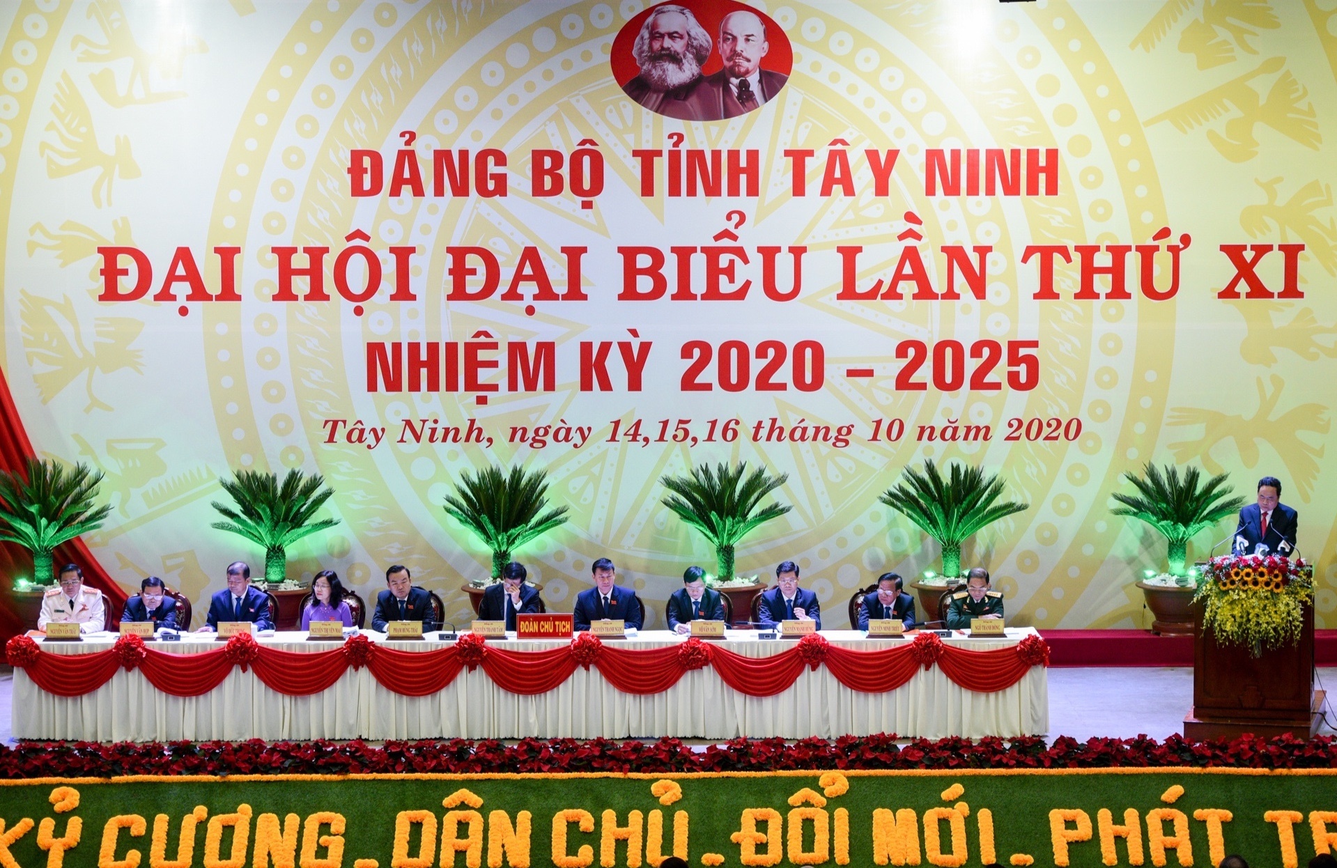 Dai hoi Dang bo Tay Ninh anh 1