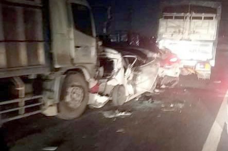 Tai nan lien hoan, cao toc TP.HCM - Trung Luong un tac 10 km hinh anh