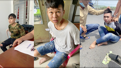 bắt nhóm cưỡng đoạt tài sản ảnh 1 bat nhom cuong doat tai san anh 1