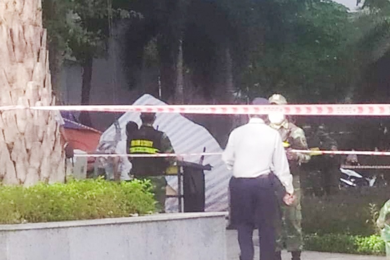 Nguoi phu nu roi lau chung cu tu vong o TP.HCM hinh anh