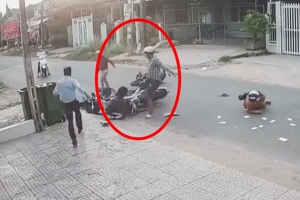 Loi khai cua ke danh nu sinh sau va cham giao thong hinh anh