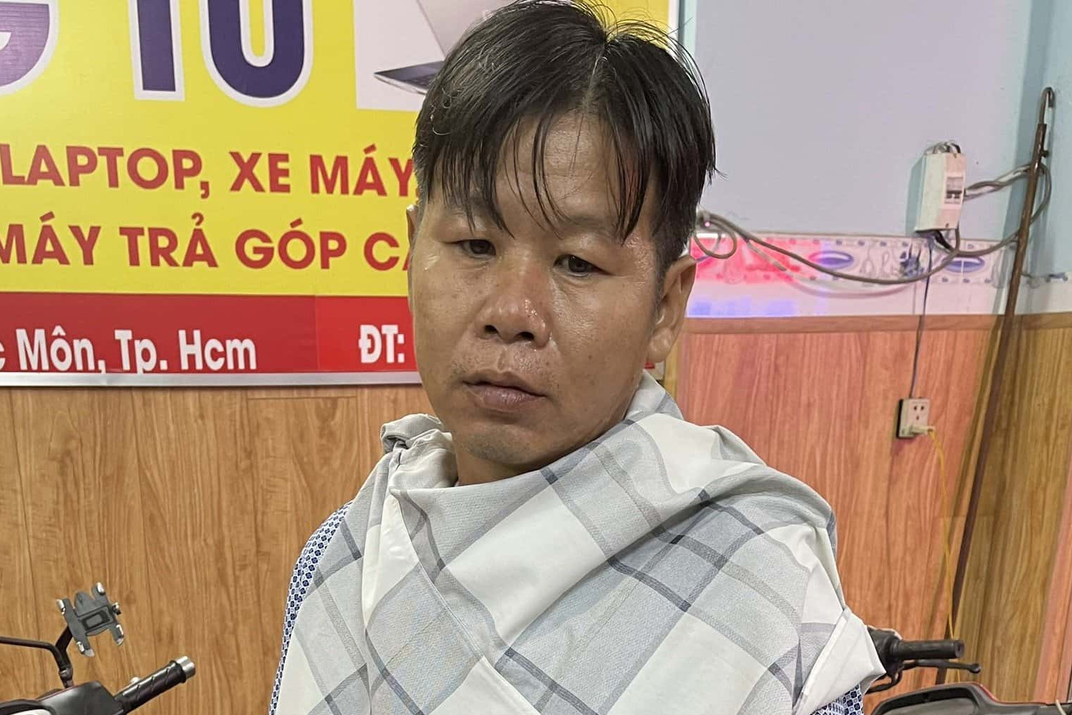 Bat nghi pham dung thuoc me de cuop tai san hinh anh