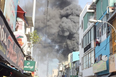 Dieu tra vu chay o TP.HCM khien mot phu nu tu vong hinh anh