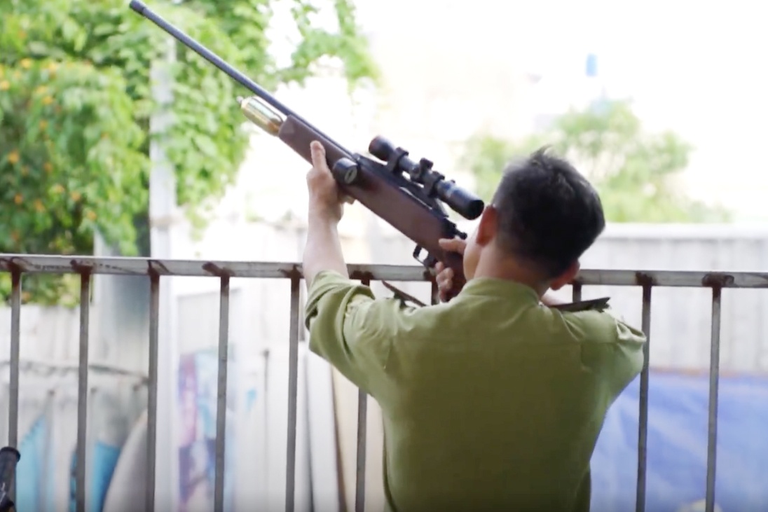 Chua bat duoc con khi dau dan dai nao nha dan o TP.HCM hinh anh