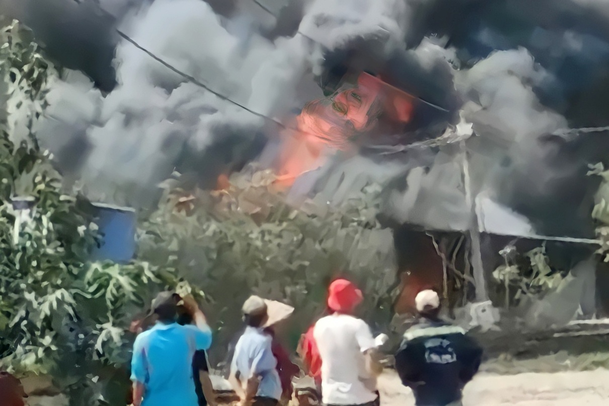 3 can nha bi thieu rui o TP Thu Duc hinh anh