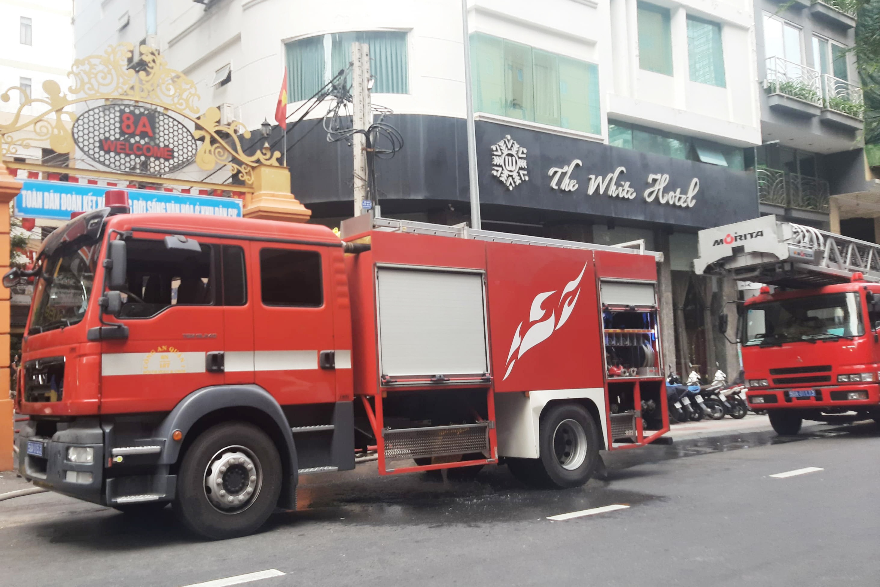 Chay nha trong khu pho nguoi Nhat tai TP.HCM hinh anh