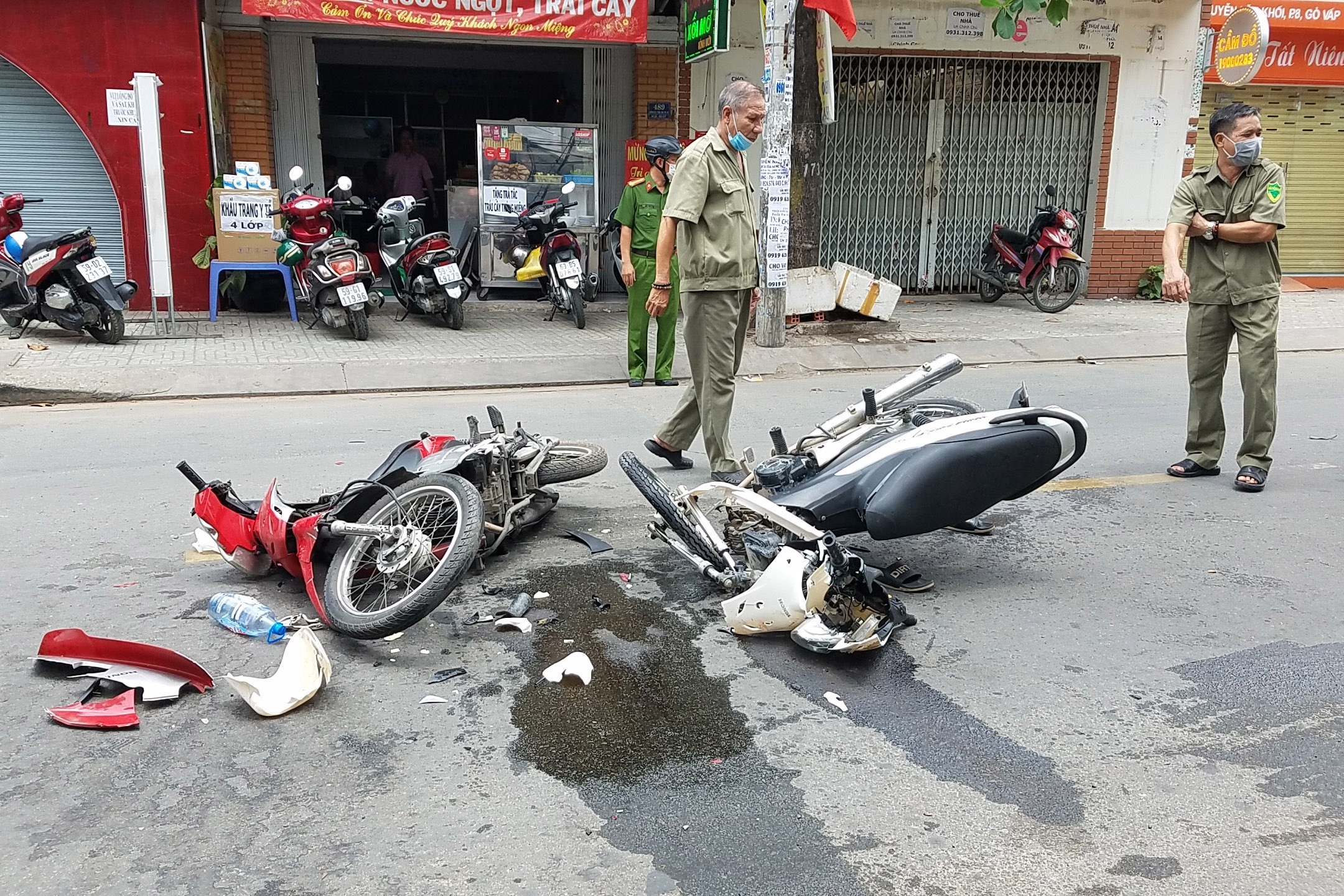 xe may gay gap anh 1