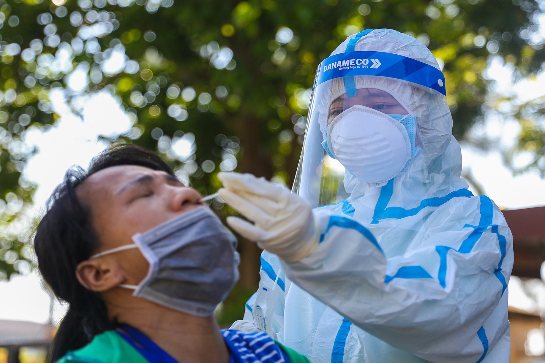 Phong toa mot benh vien o Long An lien quan ca mac Covid-19 hinh anh