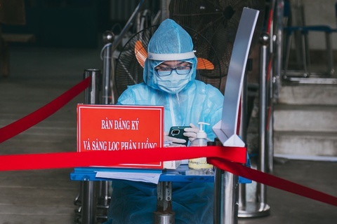 Long An cach ly tap trung 21 ngay voi nguoi den tu vung dich hinh anh