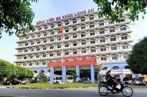 Phong toa Benh vien Da khoa Long An hinh anh