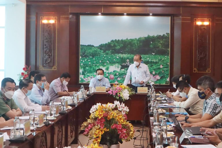 dich benh o Long An anh 1