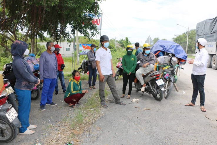 dich benh o Long An anh 1