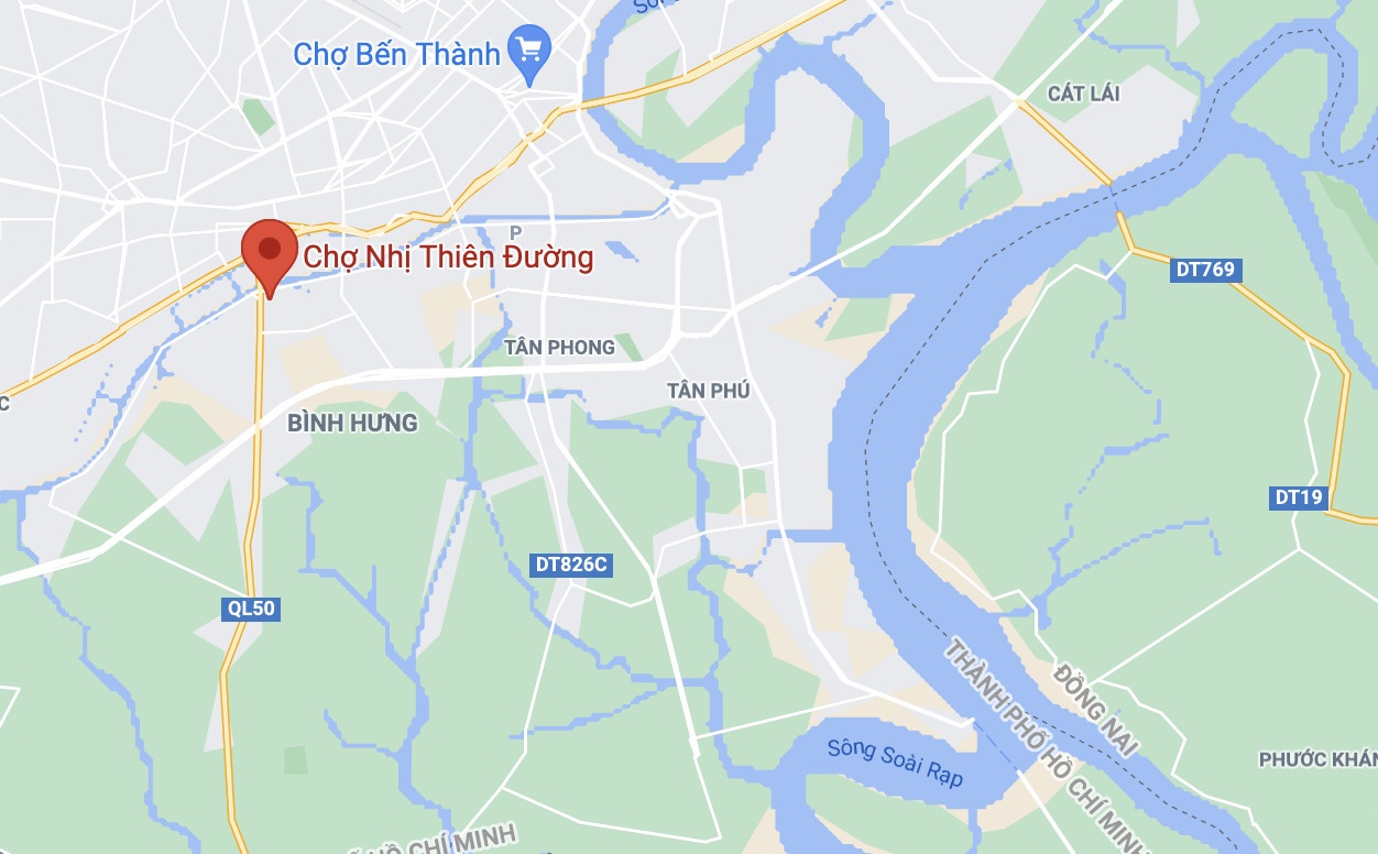cháy chợ Nhị Thiên Đường ảnh 2 chay cho Nhi Thien Duong anh 2