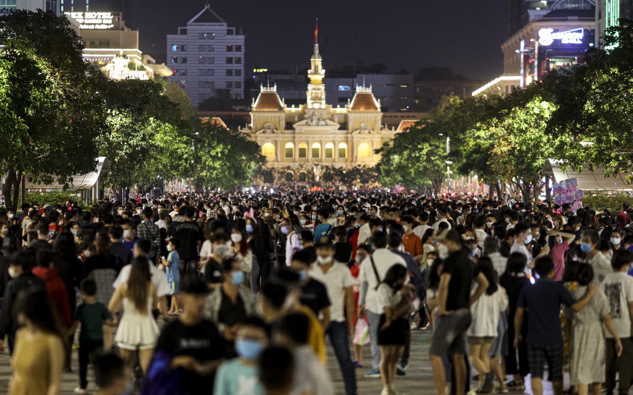 giang sinh o TP.HCM anh 1