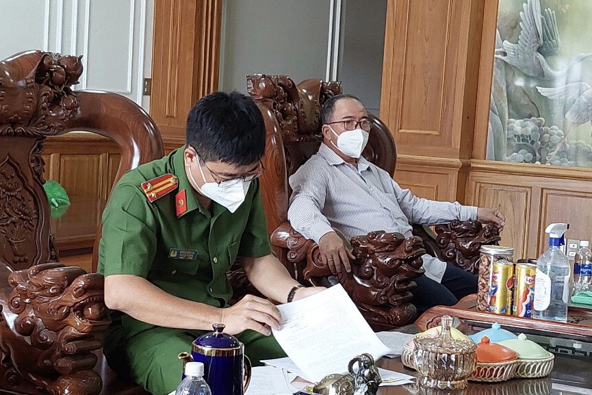 vi pham dat dai o Xuyen Moc anh 1