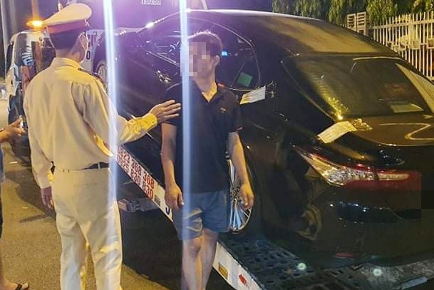 Tai xe khong ky bien ban khi vi pham nong do con tren cao toc hinh anh