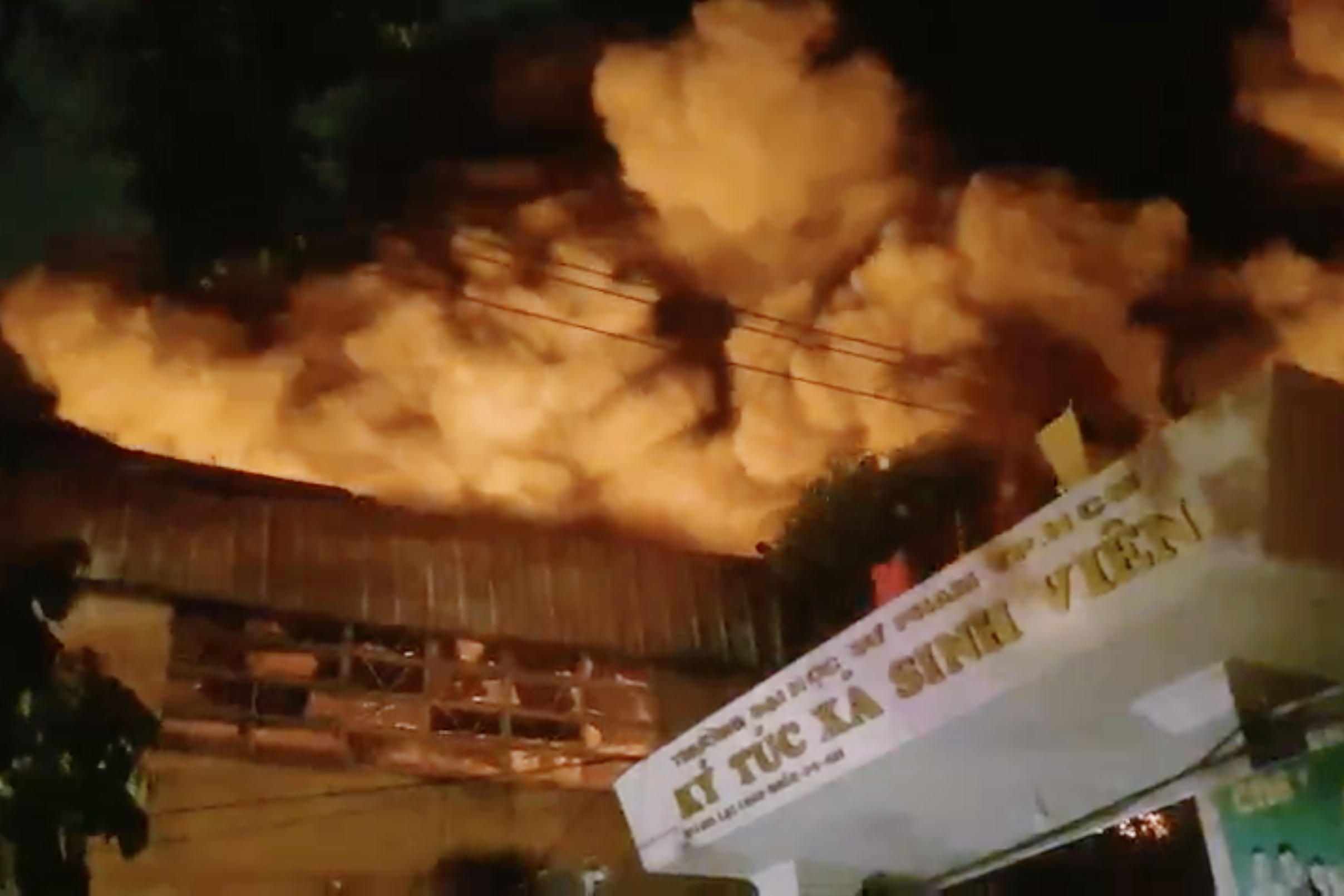 Khoanh khac hoa hoan bung len sat ky tuc xa DH Su pham TP.HCM hinh anh