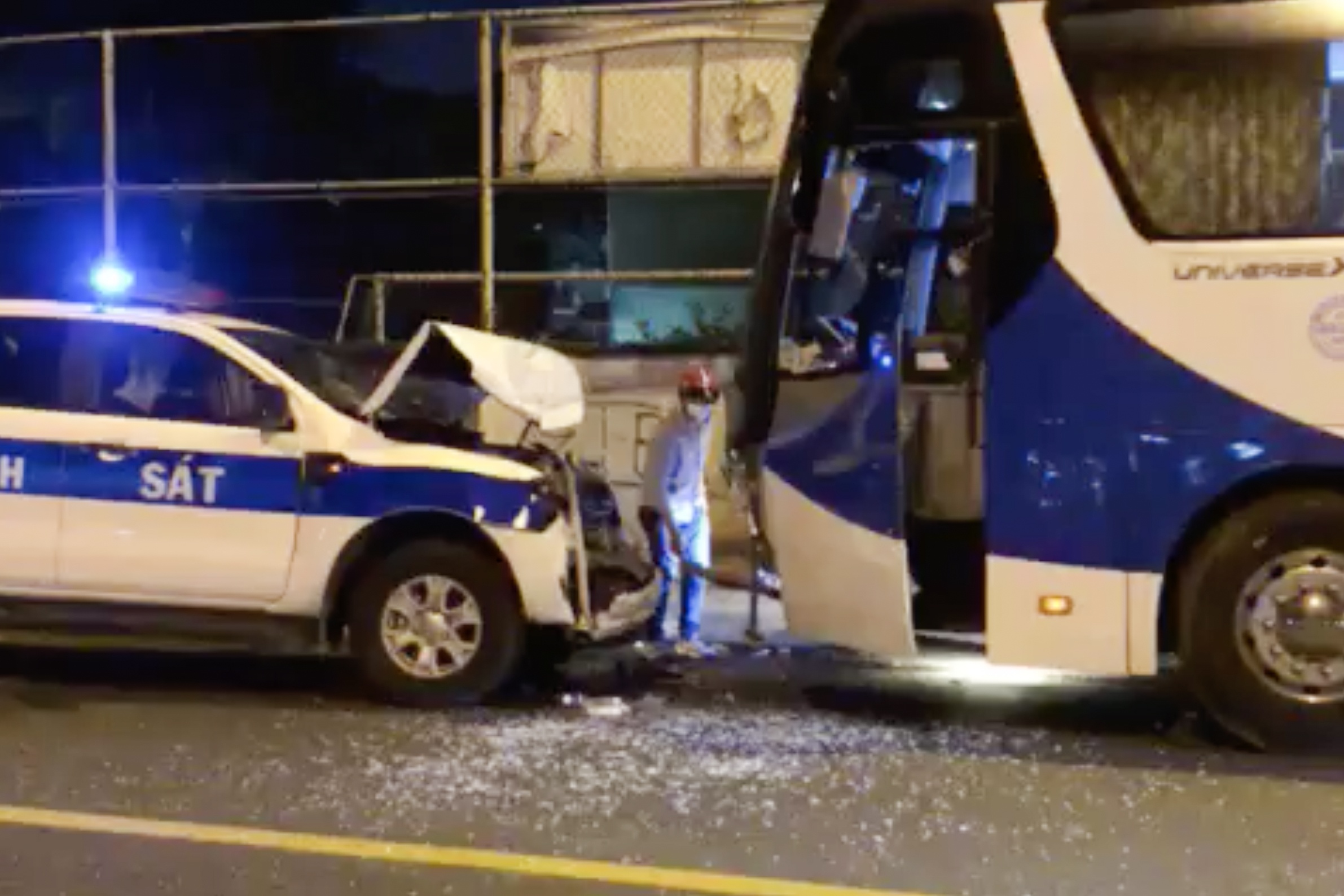 xe CSGT gay tai nan anh 1