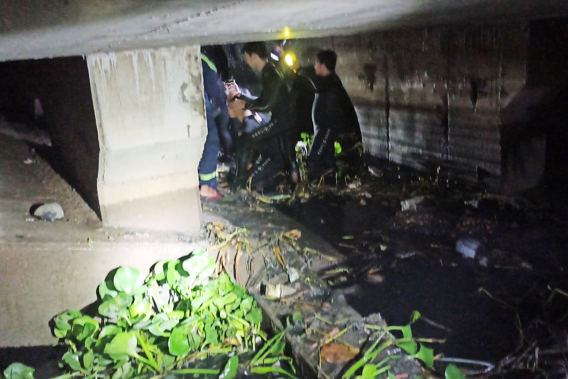 Dang cho theo ban, nam thanh nien dung xe roi nhay cau o TP.HCM hinh anh