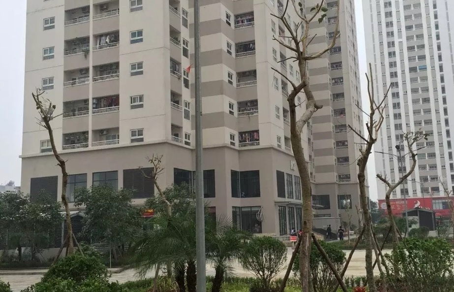 Nguoi dan ong o Ha Noi roi tu tang 16 chung cu xuong dat tu vong hinh anh