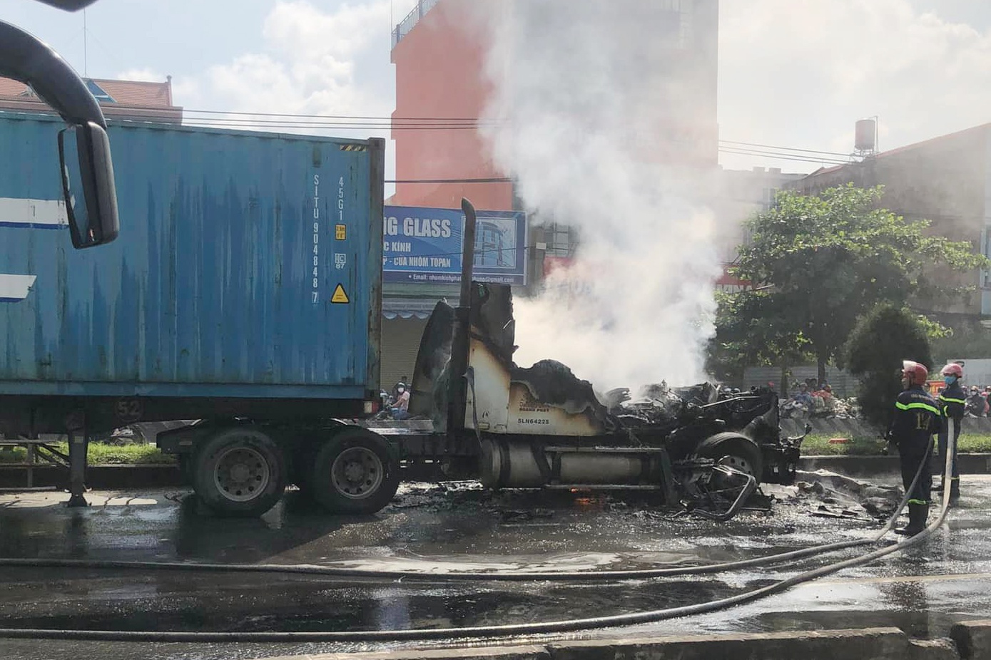 chay xe dau keo anh 1