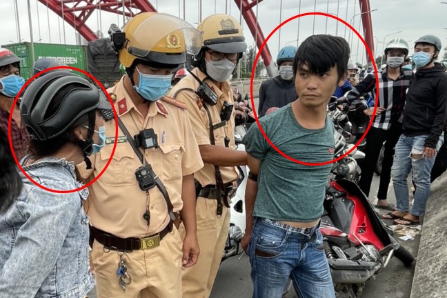 Tai xe xe om cong nghe nhan lai phuong tien bi trom hinh anh