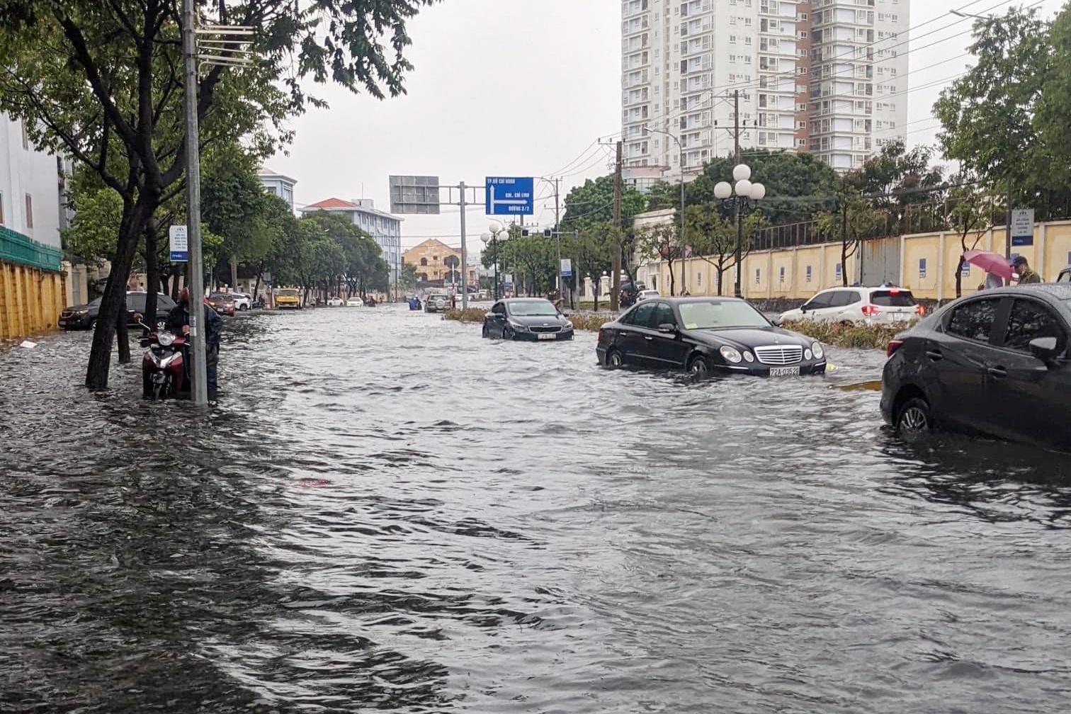 ngap nuoc o Vung Tau anh 1