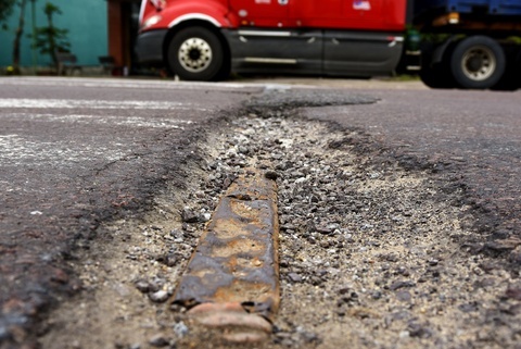 Hang chuc nguoi gap nan vi o ga tren quoc lo 1 hinh anh