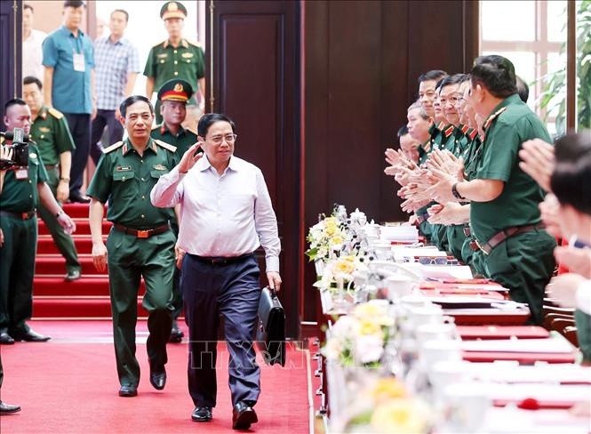 Thu tuong Pham Minh Chinh du Hoi nghi Quan chinh toan quan anh 1