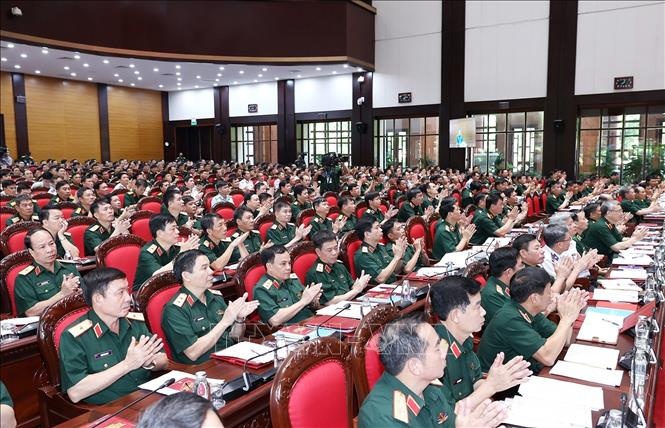 Thu tuong Pham Minh Chinh du Hoi nghi Quan chinh toan quan anh 4