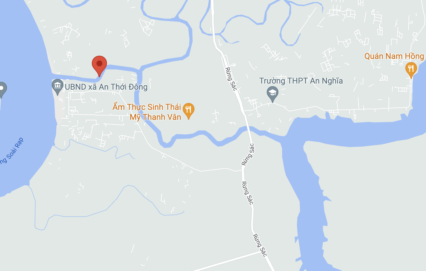 duoi nuoc o Can Gio anh 2