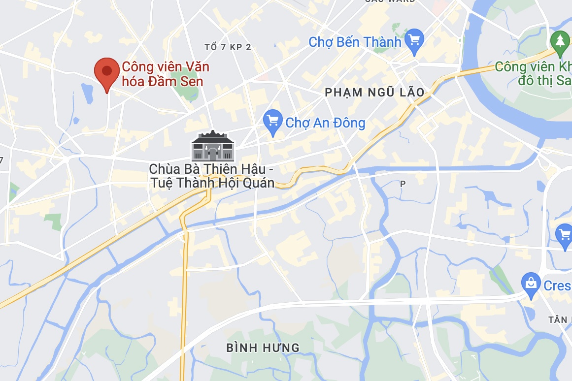 sap cong chao Dam Sen anh 3