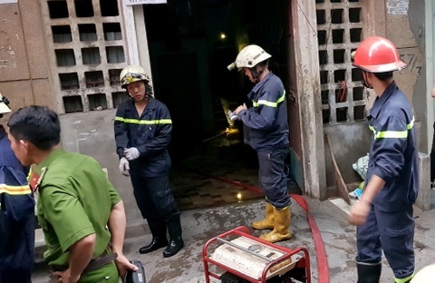 Can ho chung cu o TP.HCM boc chay hinh anh