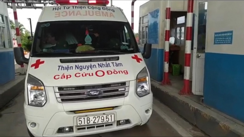 Xac minh vu 'xe cap cuu' nao loan tram BOT hinh anh