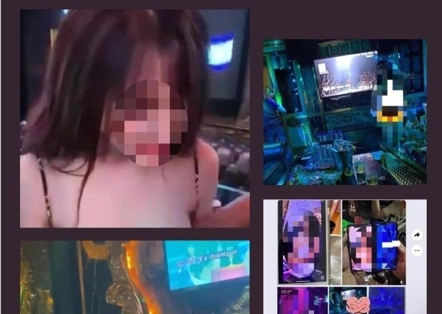 Xac dinh duoc nhom nam nu thoat y, nhay mua trong quan karaoke hinh anh