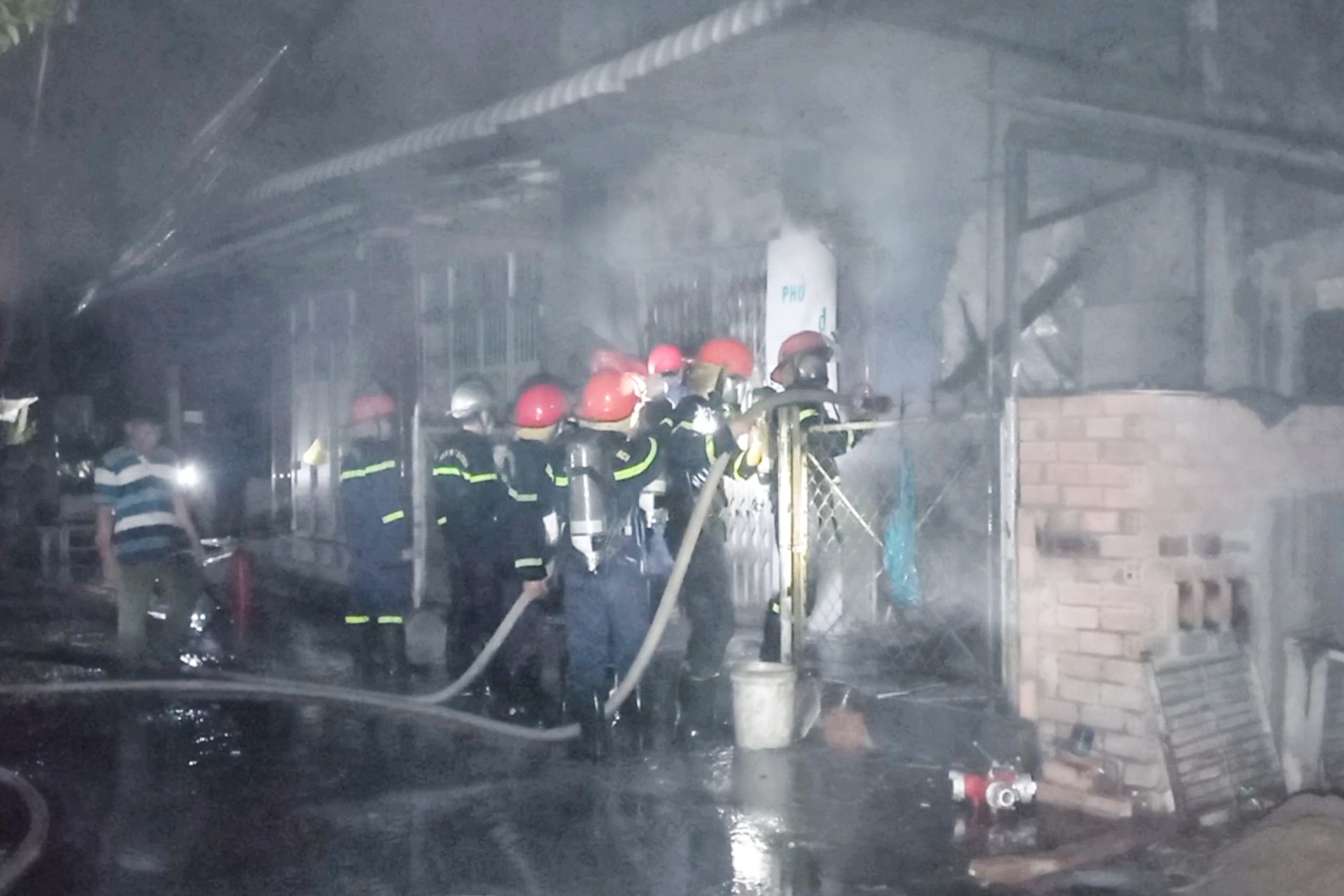 quan pho chay ngun ngut anh 1